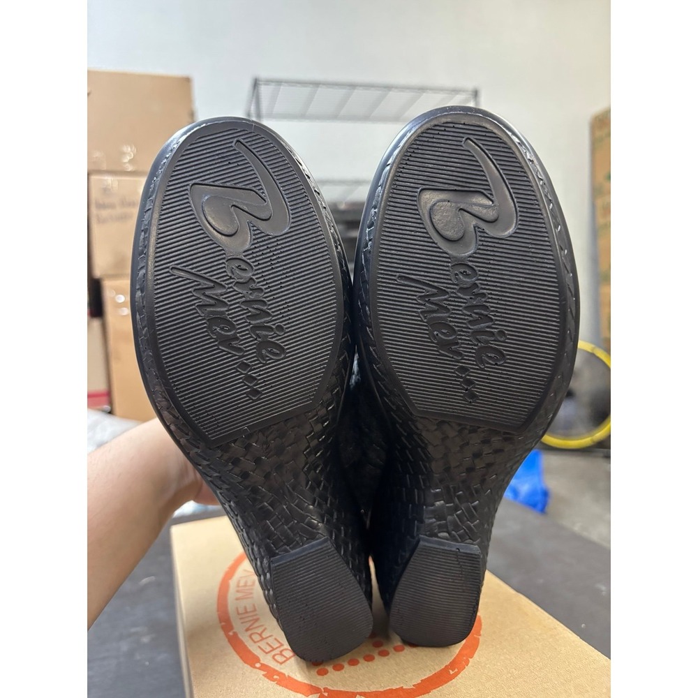 Bernie mev lane black metallic size 40 / us 9 - Picture 6 of 7
